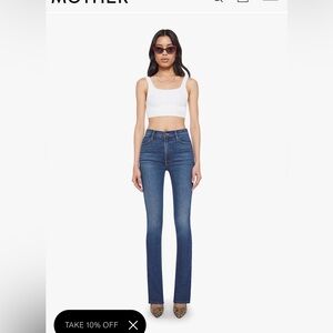 Mother The Runaway Bootcut  Women's Jeans, size 26.